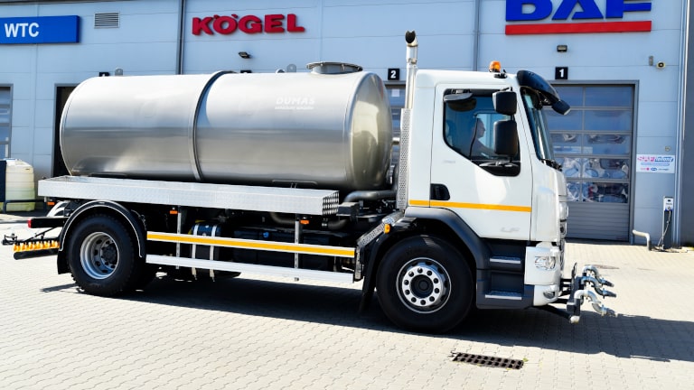 Polewaczka drogowa Daf - wrzesień 2024